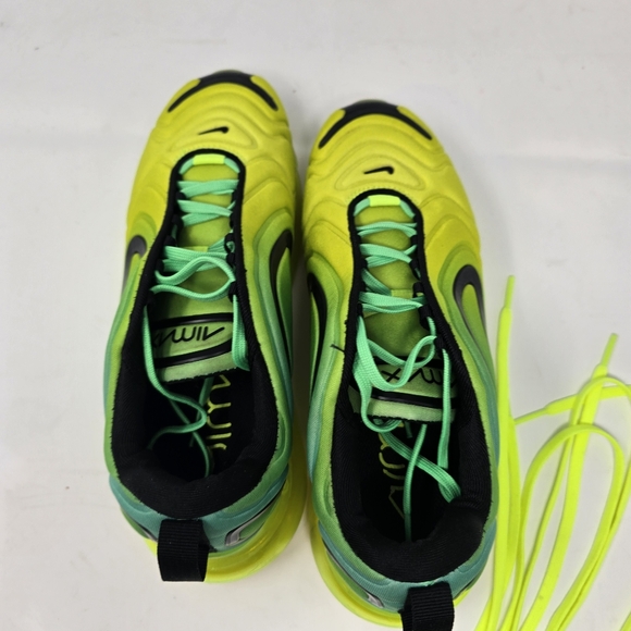 NIKE Air Max 720 Volt Green Men\'s Size 7 Volt Glow Black Sneakers‎ AO2924-701. main image 6